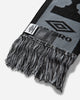 Umbro Cult Unity Scarf Black Grey Gloves and Scarves Scarves and Warmneck UBMW232YA11 BLK0028