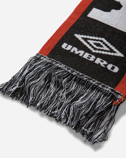 Umbro Cult Unity Scarf Black Red Gloves and Scarves Scarves and Warmneck UBMW232YA11 BLK0042