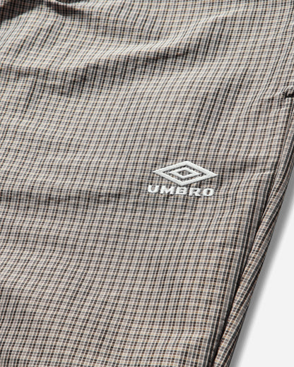 Umbro Check Track Pants Beige Black Pants Casual UBMW0335FA210 BEG0024