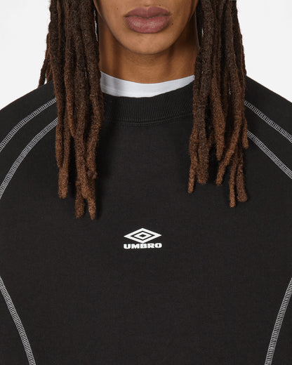 Umbro Sport Crewneck Black Sweatshirts Crewneck UBMW067FA42 BLK0001