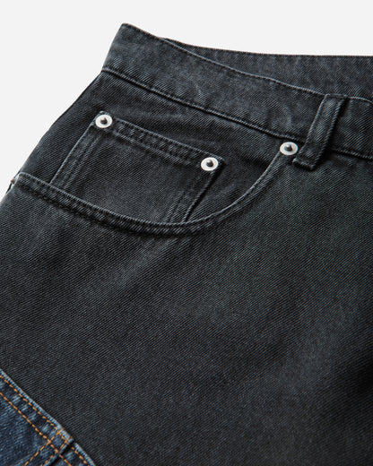 Umbro Mended Denim Black Pants Denim UBMW0683DE16 BLK0001