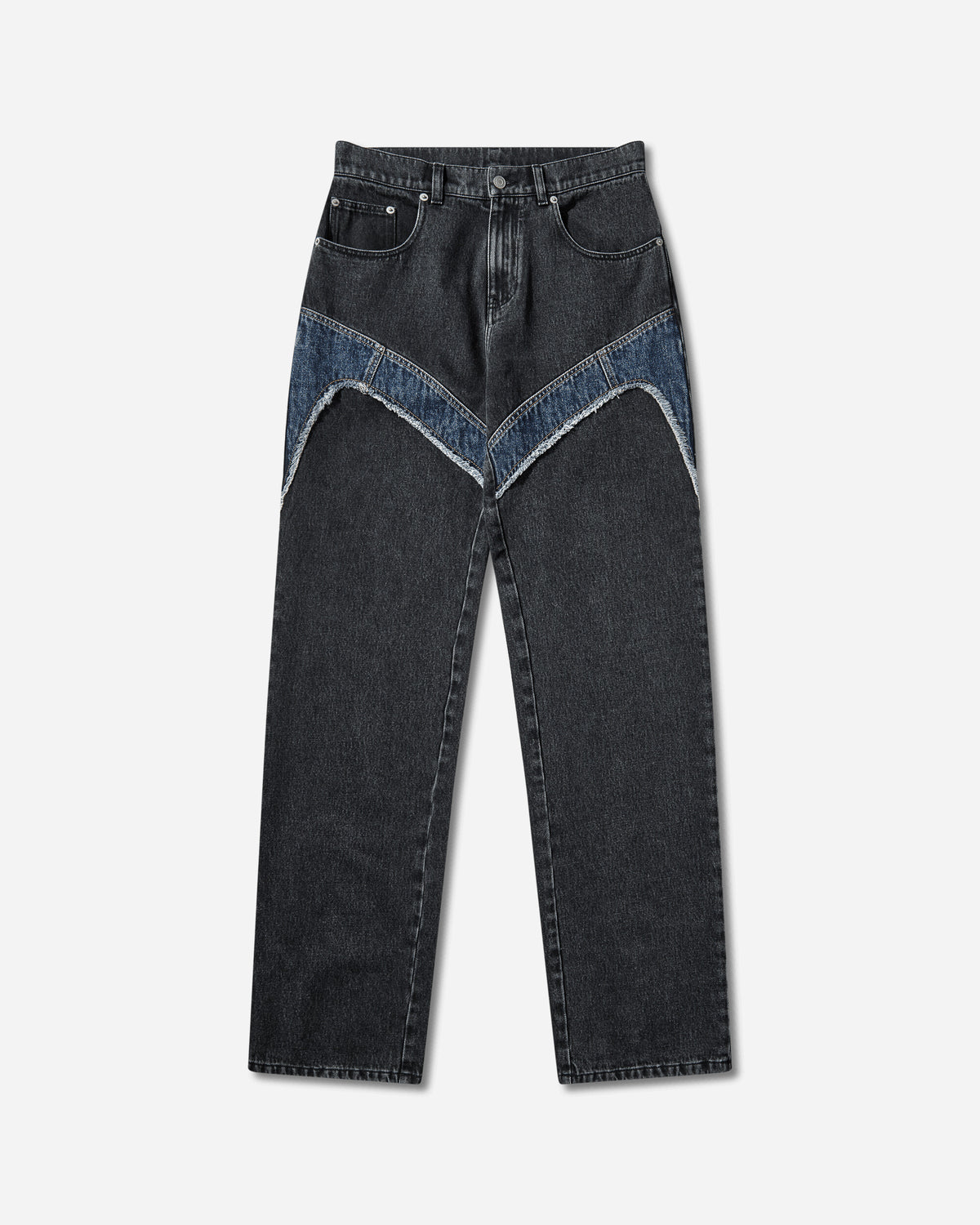 Umbro Mended Denim Black Pants Denim UBMW0683DE16 BLK0001