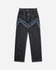 Umbro Mended Denim Black Pants Denim UBMW0683DE16 BLK0001