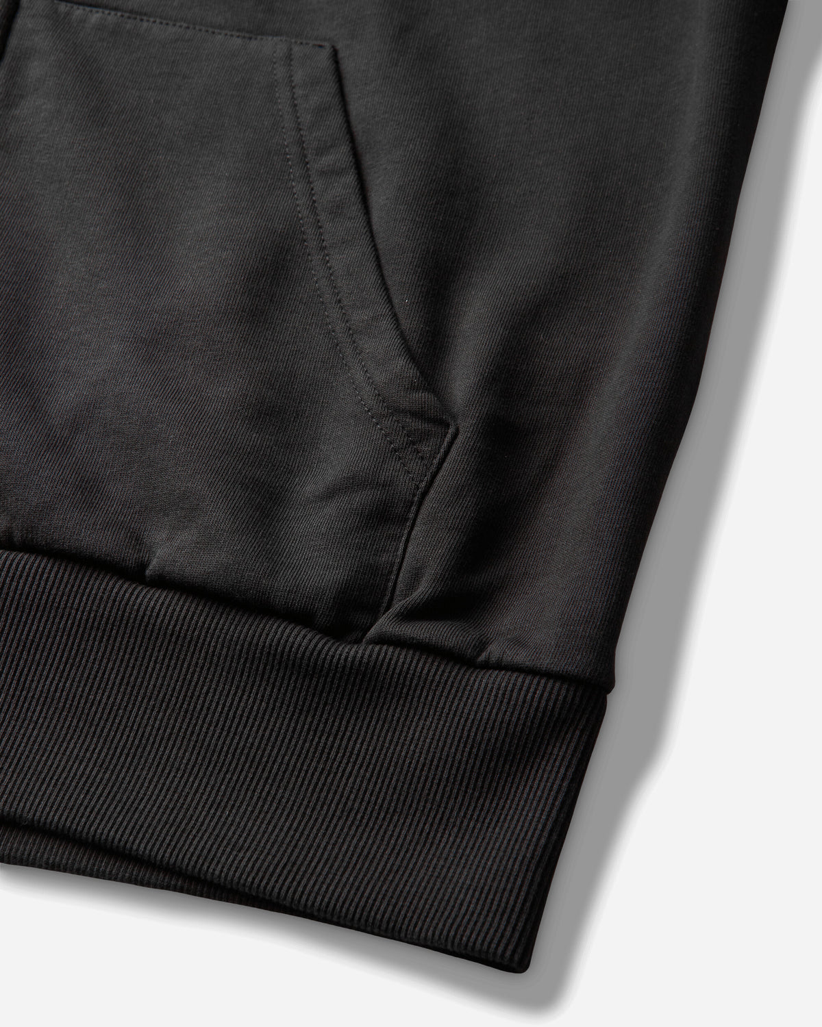 Umbro Authority Zipped Hoodie Washed Black Sweatshirts Hoodies UBMW0687JY197 BLK0020