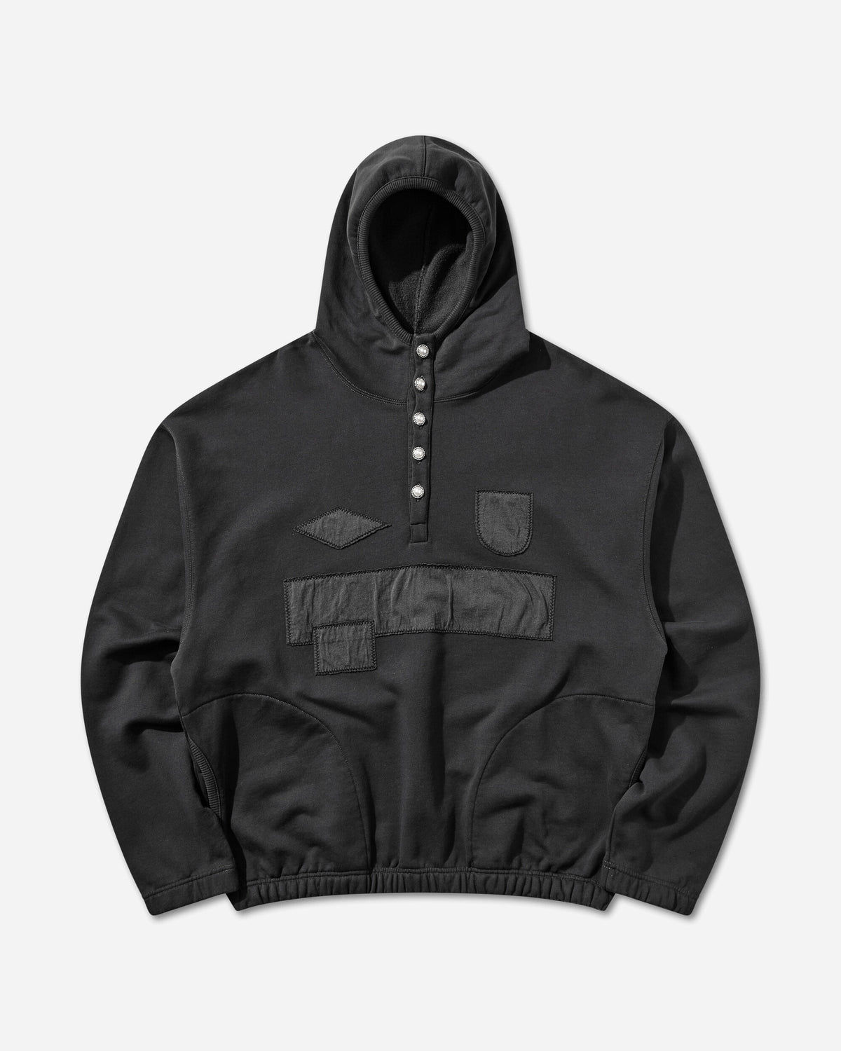 Umbro Censored Pearls Hoodie Washed Black Sweatshirts Hoodies UBMW0658JY177 BLK0020