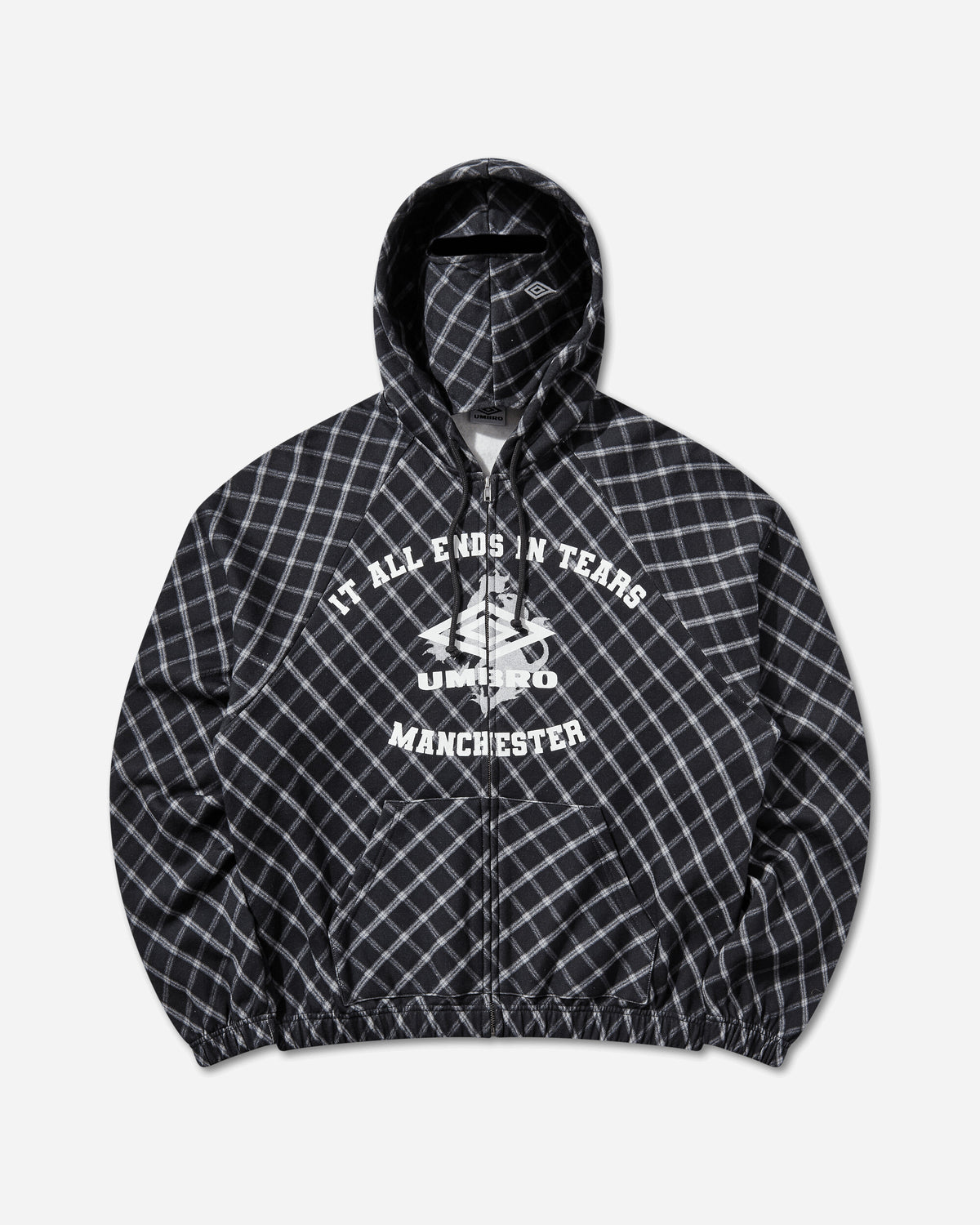 Umbro It All Ends In Tears Masked Hoodie Anthracite Sweatshirts Hoodies UBMW0689JY199 ANT0001