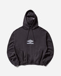 Umbro Og Logo Mask Hoodie Washed Black Sweatshirts Hoodies UBMW0411FA256 BLK0020