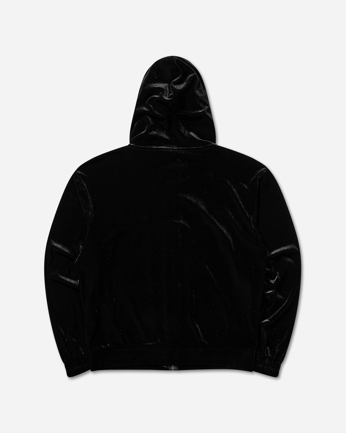 Umbro Velvet Masked Zip Hoodie Black Sweatshirts Hoodies UBMW0673JY188 BLK0001