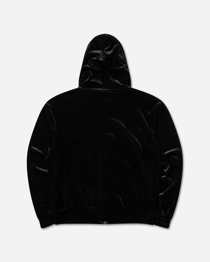 Umbro Velvet Masked Zip Hoodie Black Sweatshirts Hoodies UBMW0673JY188 BLK0001