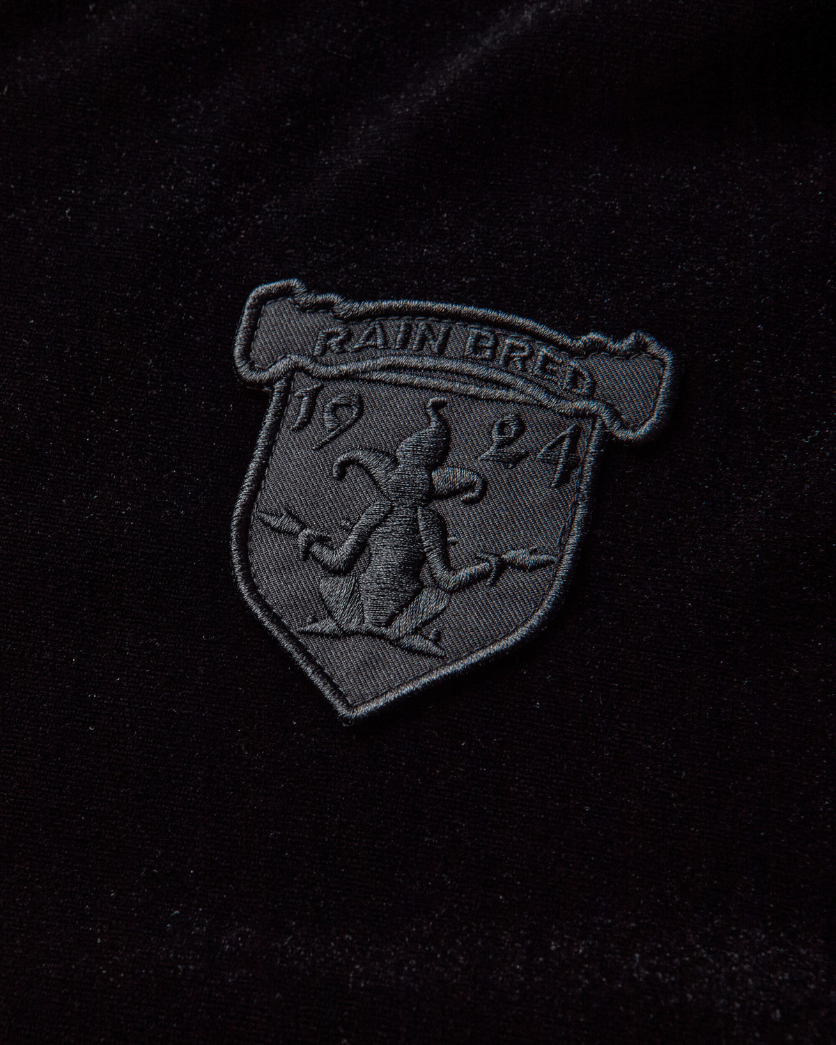 Umbro Velvet Masked Zip Hoodie Black Sweatshirts Hoodies UBMW0673JY188 BLK0001