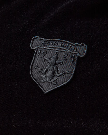 Umbro Velvet Masked Zip Hoodie Black Sweatshirts Hoodies UBMW0673JY188 BLK0001