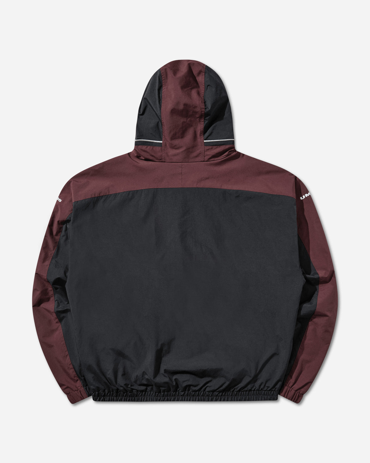 Umbro Bench Jacket Burgundy Carbon Black Coats and Jackets Jackets UBMW0648FA431 RED0009