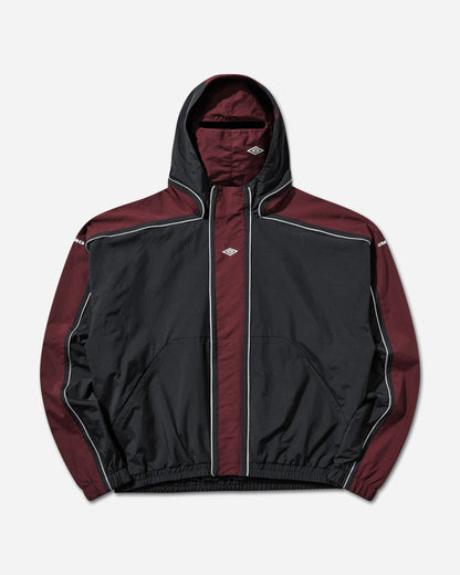 Umbro Bench Jacket Burgundy Carbon Black Coats and Jackets Jackets UBMW0648FA431 RED0009