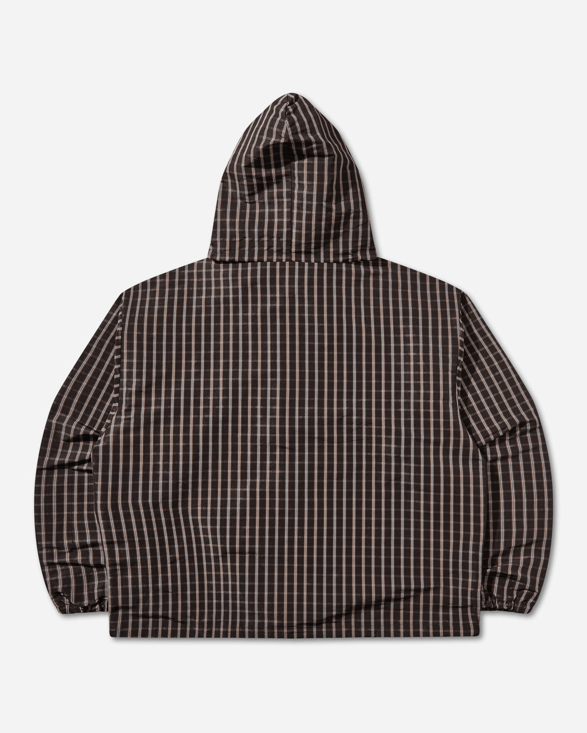 Umbro Check Masked Anorak Burgundy Coats and Jackets Jackets UBMW0695FA445 RED0007