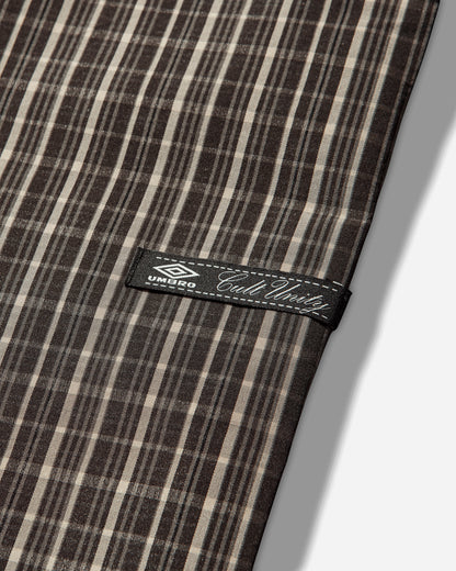 Umbro Check Smock Anorak Beige Dark Brown Coats and Jackets Jackets UBMW0470FA300 BEG0015