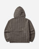 Umbro Checked Masked Anorak Beige Dark Brown Coats and Jackets Jackets UBMW0547FA361 BEG0015