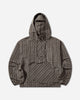 Umbro Checked Masked Anorak Beige Dark Brown Coats and Jackets Jackets UBMW0547FA361 BEG0015