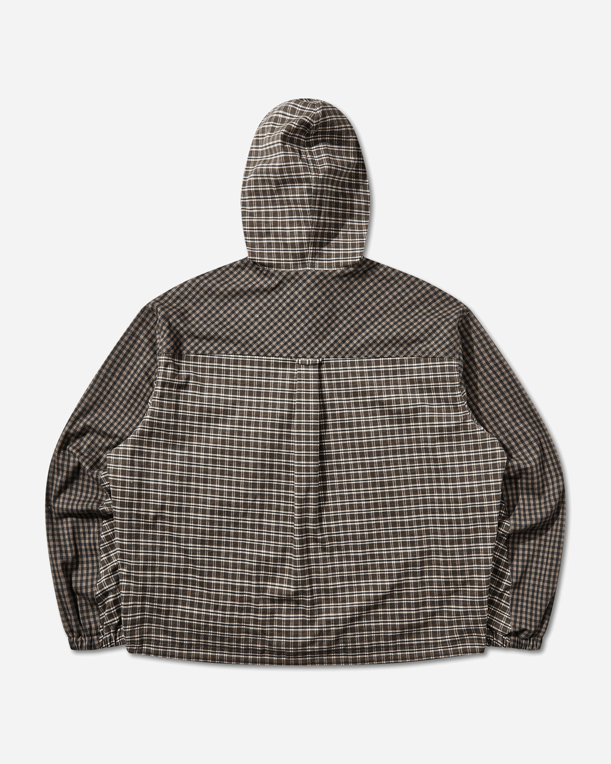 Umbro Double Plaid Jacket Dark Brown Coats and Jackets Jackets UBMW0721FA456 BRW0003