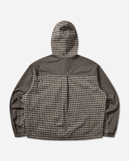 Umbro Double Plaid Jacket Dark Brown Coats and Jackets Jackets UBMW0721FA456 BRW0003