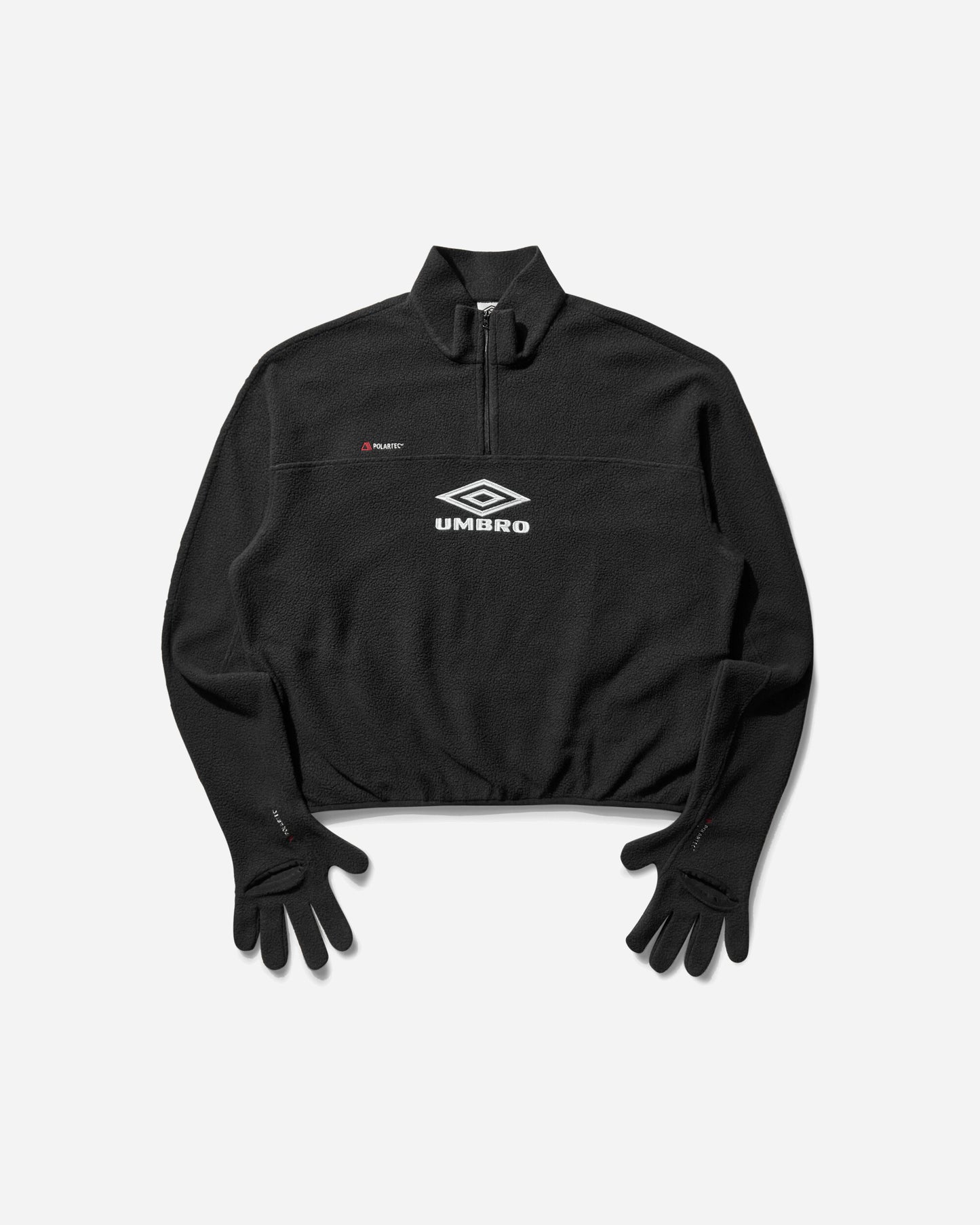 Umbro Fazi Gloved Fleece Dark Grey Coats and Jackets Jackets UBMW0350FA223 GRY0003