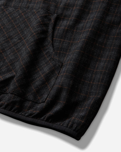 Umbro Flannel Fur Anorak Dark Brown Coats and Jackets Jackets UBMW0650FA433 BRW0003