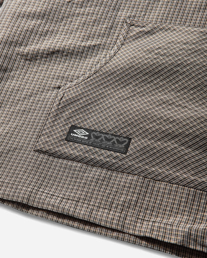 Umbro Masked Check Anorak Beige Black Coats and Jackets Jackets UBMW0397FA246 BEG0024