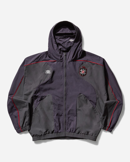 Umbro Rose Crest Masked Tracksuit Dark Grey Dark Purple Coats and Jackets Jackets UBMW0344FA217 GRY0042