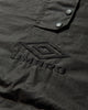 Umbro Smock Waxed Anorak Dark Olive Coats and Jackets Jackets UBMW0399FA248 GRN0010