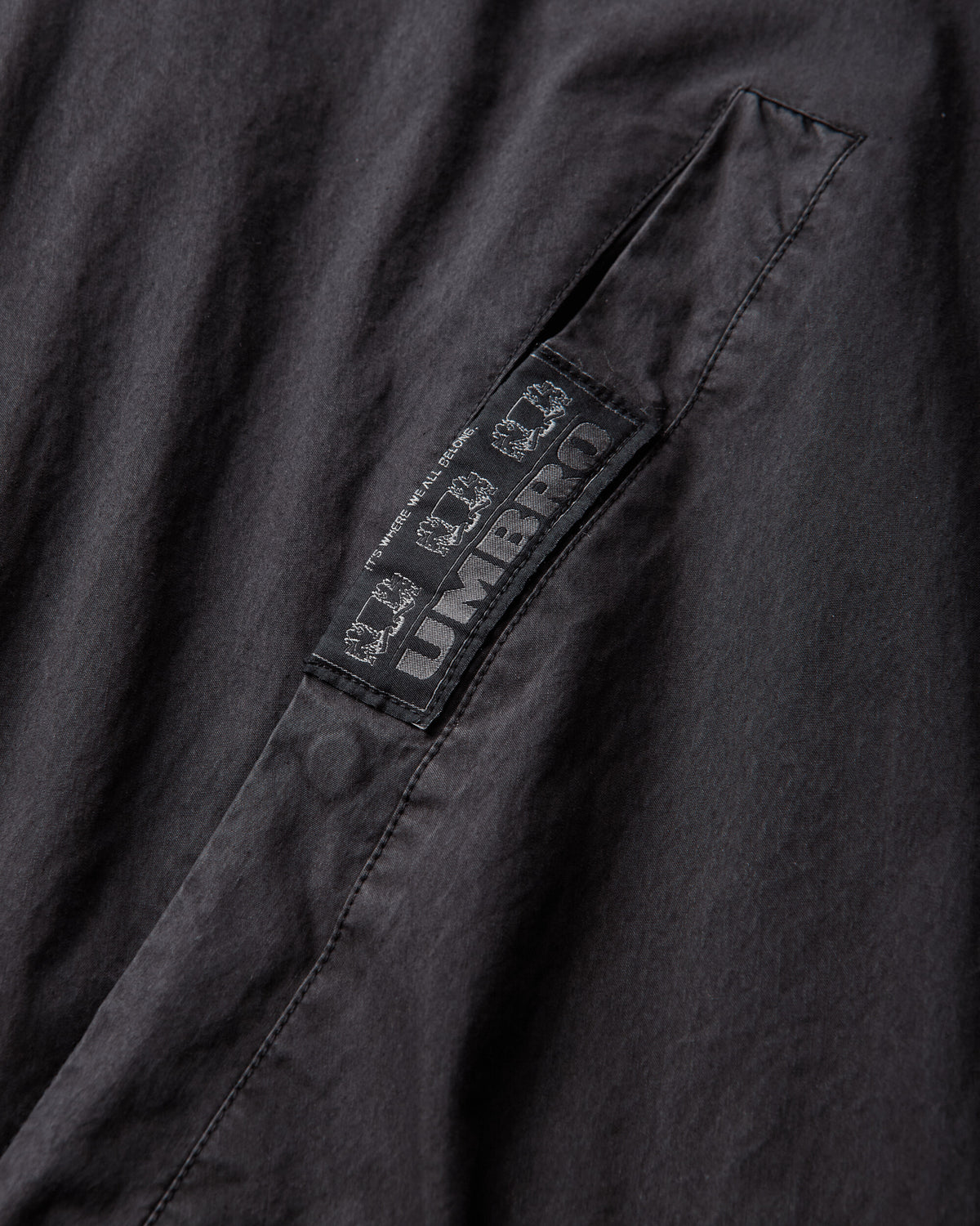 Umbro Sunday Masked Jacket Washed Black Coats and Jackets Jackets UBMW0646FA429 BLK0020
