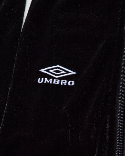 Umbro Velvet Jester Tracksuit Black Coats and Jackets Jackets UBMW0652FA434 BLK0001