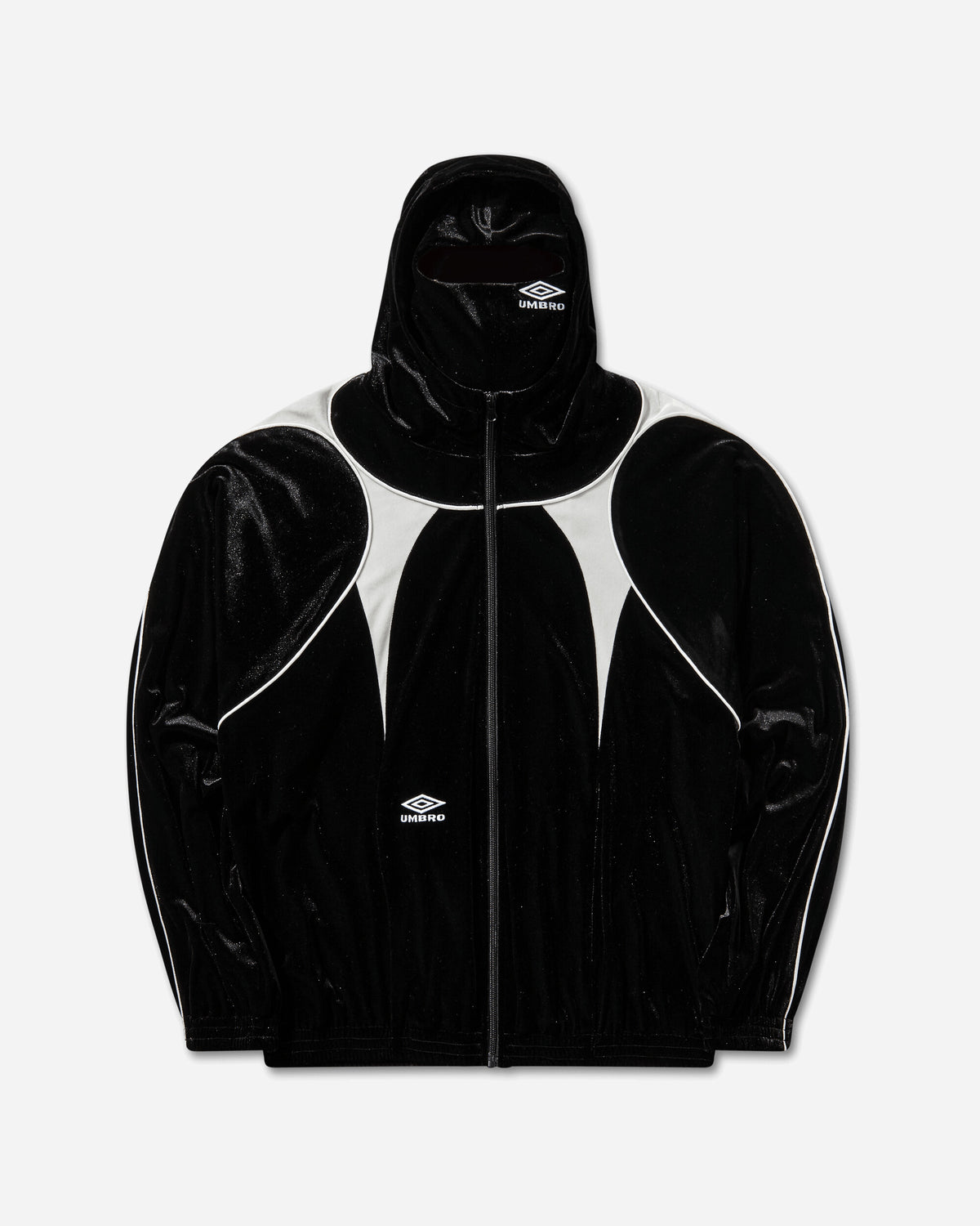Umbro Velvet Jester Tracksuit Black Coats and Jackets Jackets UBMW0652FA434 BLK0001