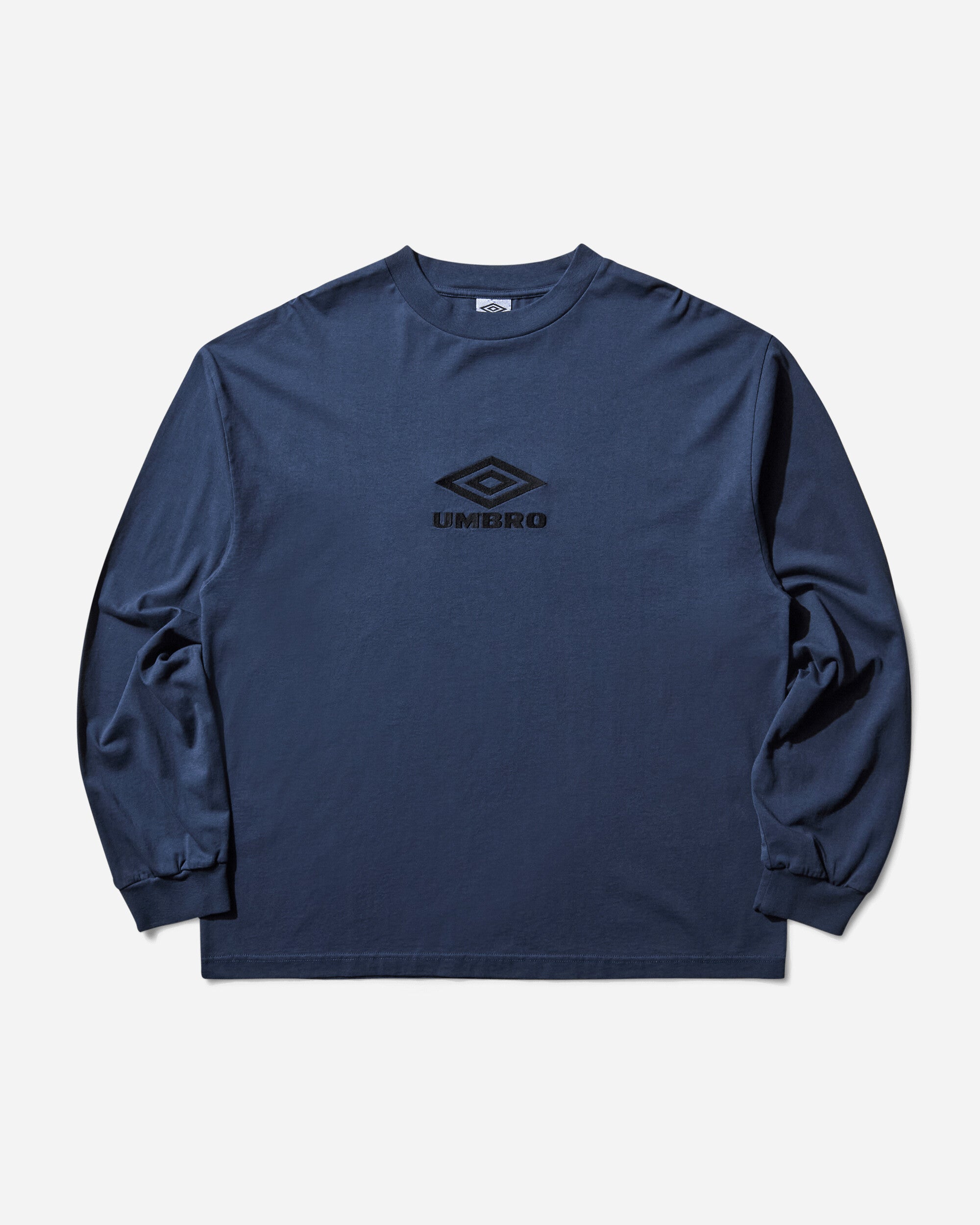 Umbro Og Logo Ls Shirt Blue T-Shirts Longsleeve UBMW0237JY54 BLU0001