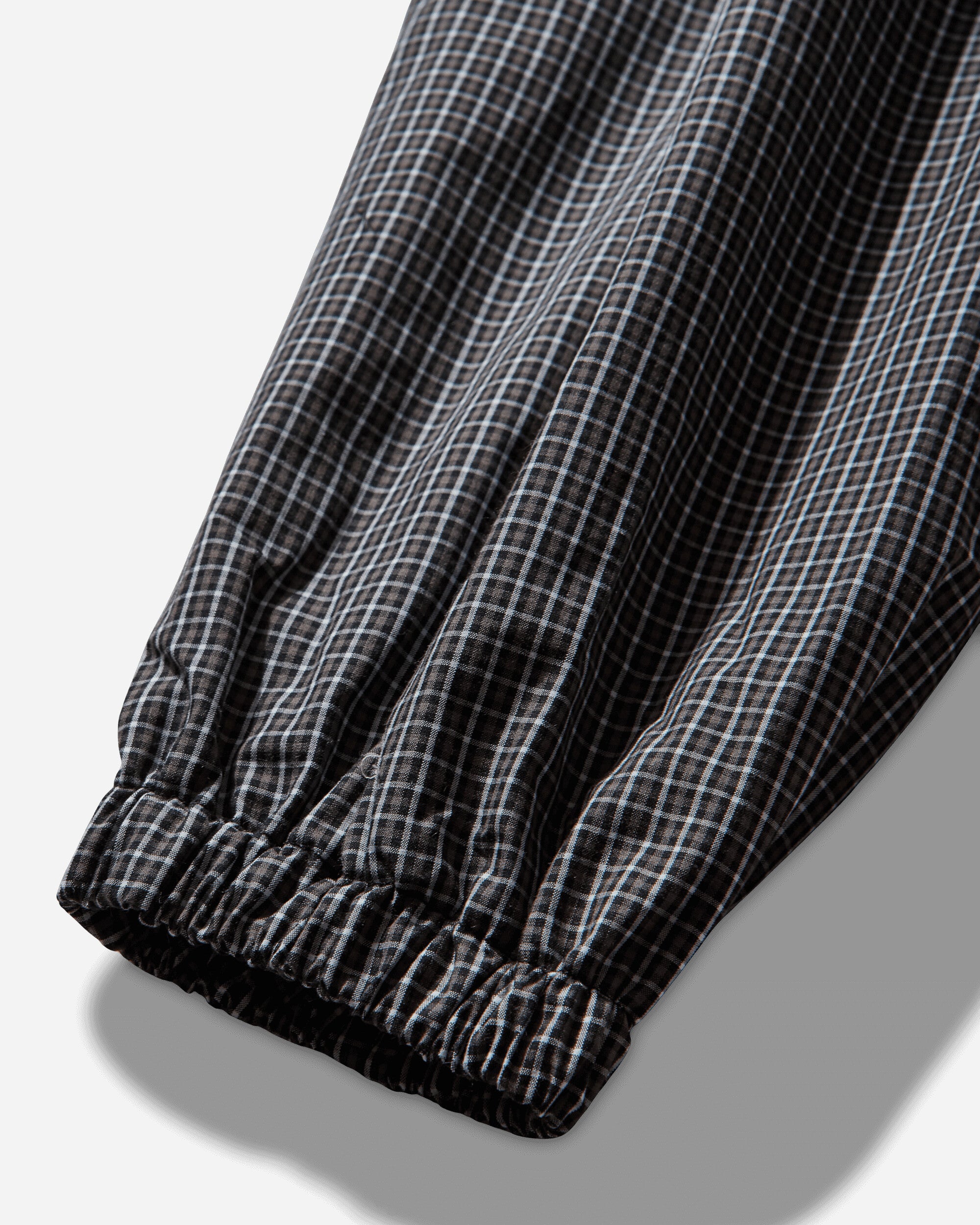 Umbro Gingham Masked Shirt Coffee Brown White Black Shirts Longsleeve Shirt UBMW0476FA306 BRW0038