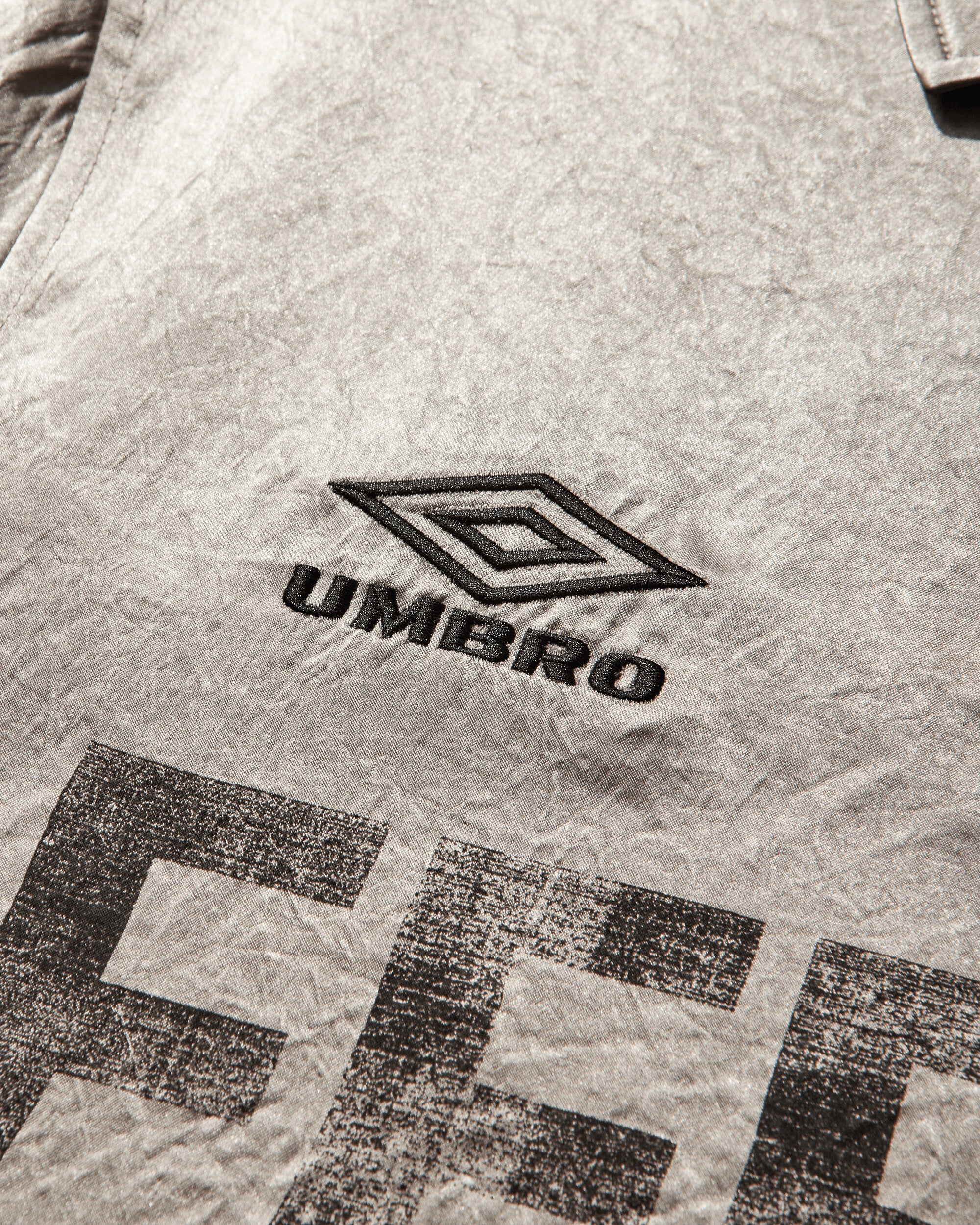 Umbro Satin Enfield Shirt Silver Pearl Shirts Longsleeve Shirt UBMW0512FA336 GRY0009