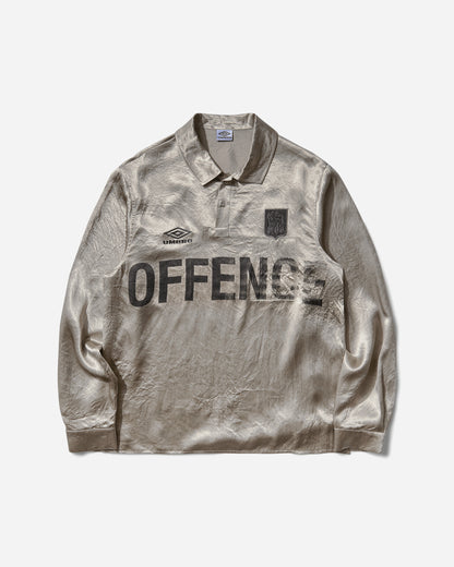 Umbro Satin Enfield Shirt Silver Pearl Shirts Longsleeve Shirt UBMW0512FA336 GRY0009