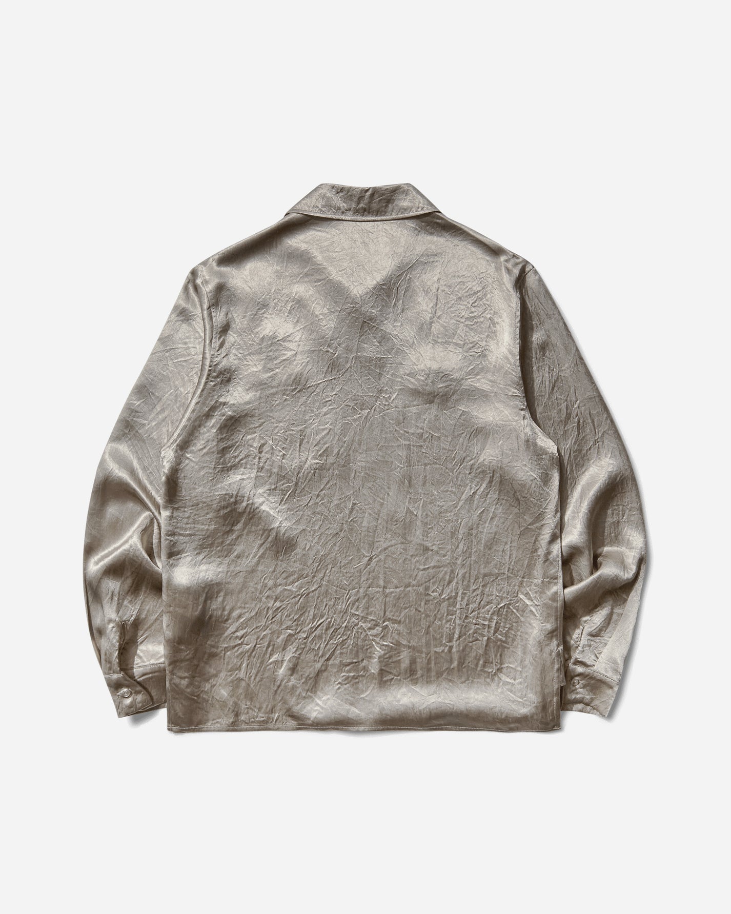 Umbro Satin Enfield Shirt Silver Pearl Shirts Longsleeve Shirt UBMW0512FA336 GRY0009