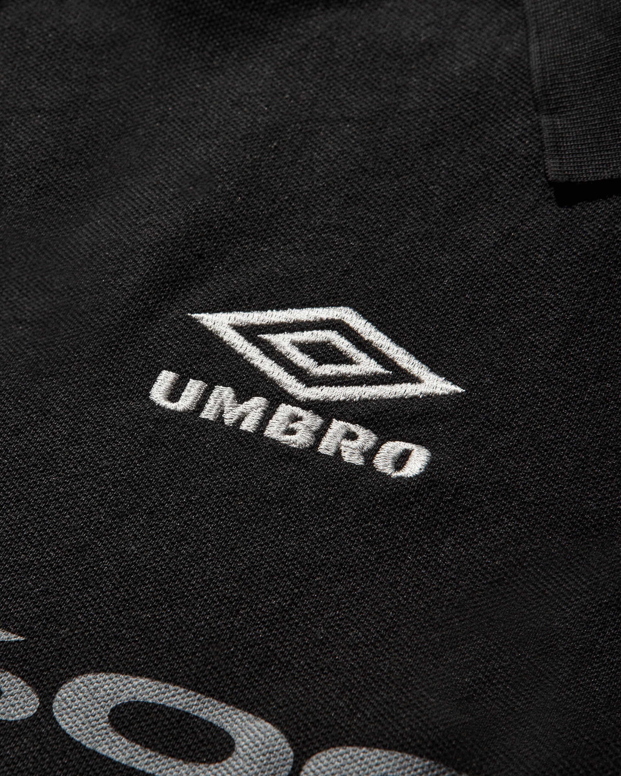 Umbro 001% Fair Polo Black T-Shirts Polo UBMW0490FA319 BLK0001