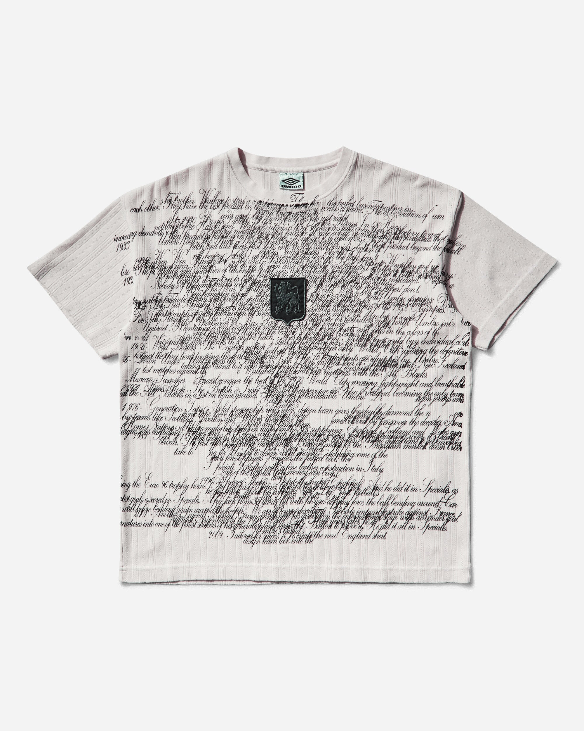 Umbro Biography Pointelle Baby Tee White Powder T-Shirts Shortsleeve UBMW0526JY150 WTH0014