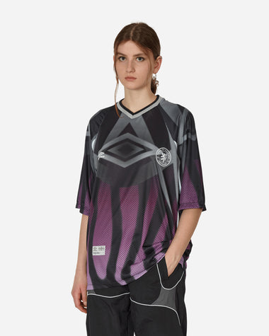 Umbro Kit Poly Black Purple T-Shirts Shortsleeve UBMW055FA36 BLK0015