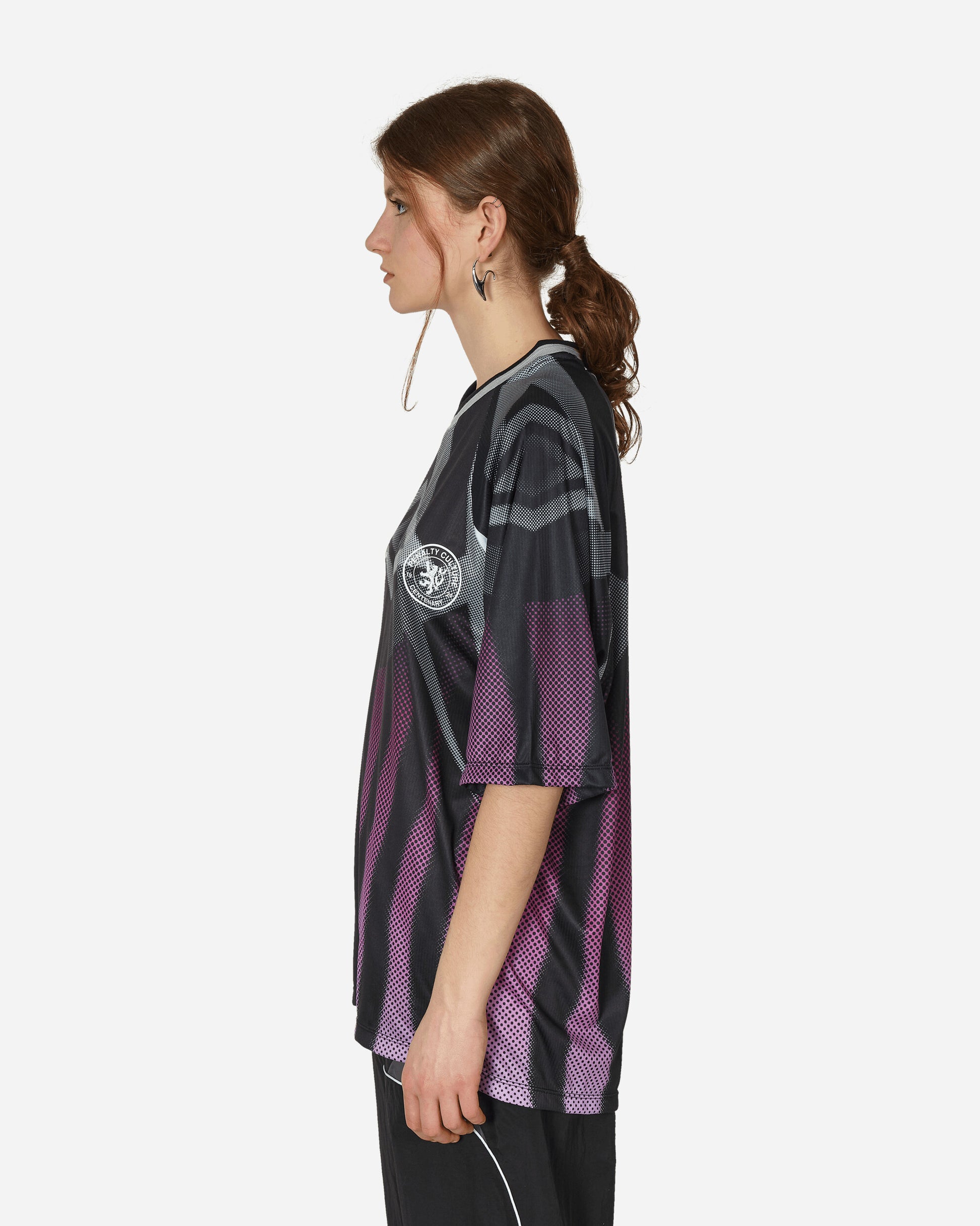 Umbro Kit Poly Black Purple T-Shirts Shortsleeve UBMW055FA36 BLK0015