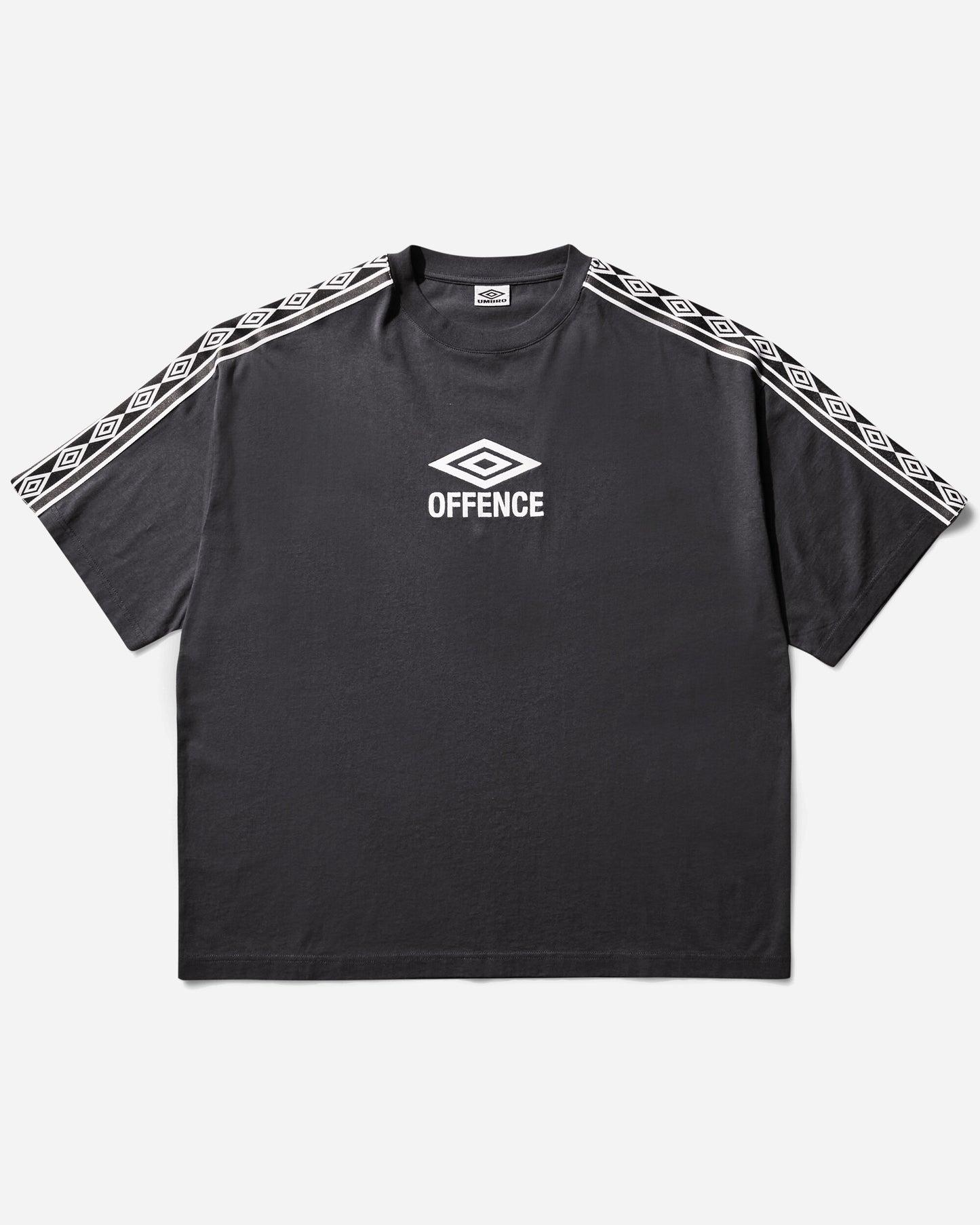Umbro Offence Defence Tape Tee Washed Black T-Shirts Shortsleeve UBMW0514JY144 BLK0020