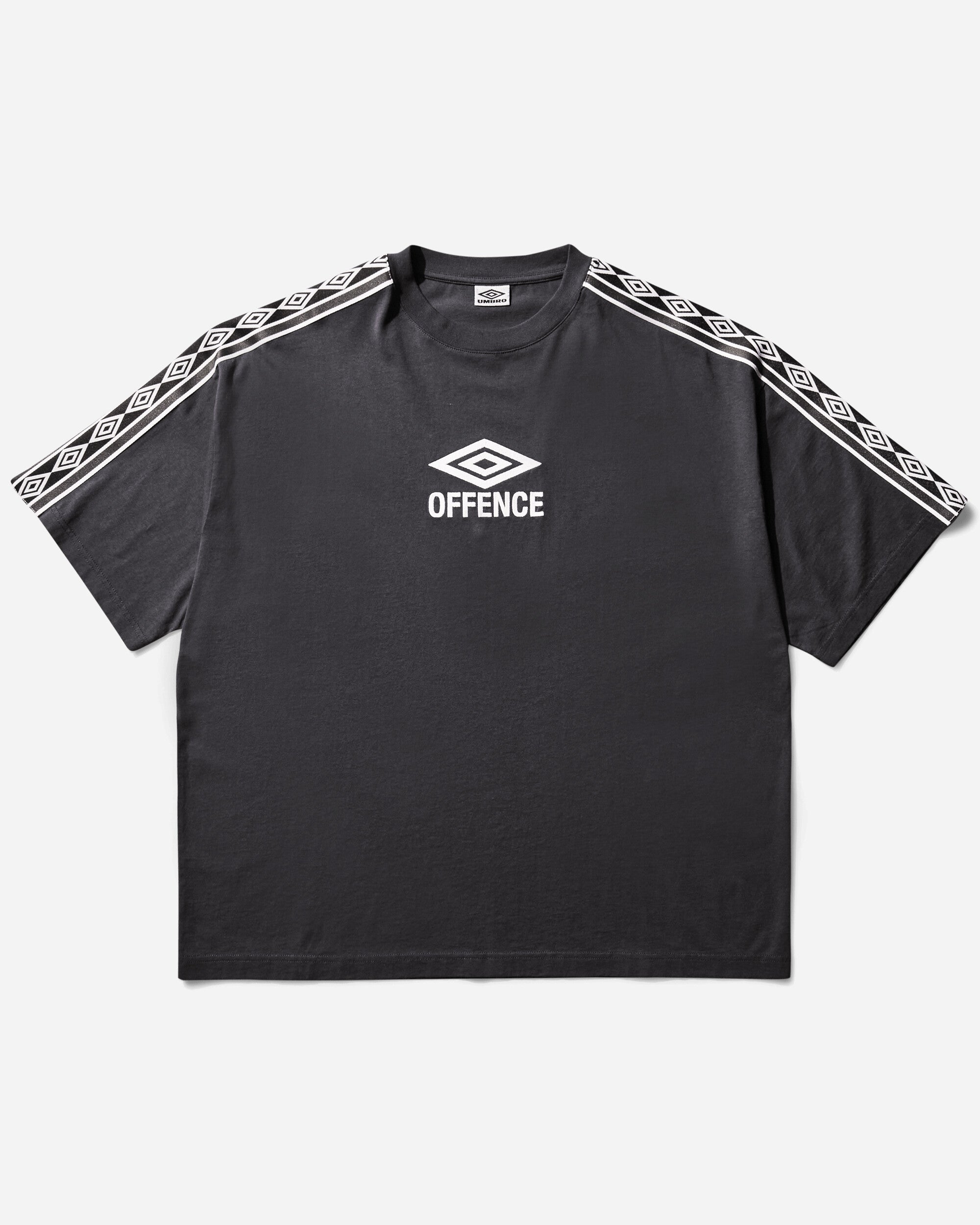 Umbro Offence Defence Tape Tee Washed Black T-Shirts Shortsleeve UBMW0514JY144 BLK0020