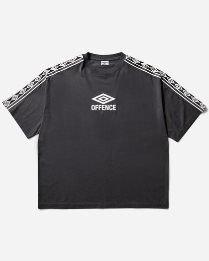 Umbro Offence Defence Tape Tee Washed Black T-Shirts Shortsleeve UBMW0514JY144 BLK0020