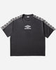Umbro Offence Defence Tape Tee Washed Black T-Shirts Shortsleeve UBMW0514JY144 BLK0020