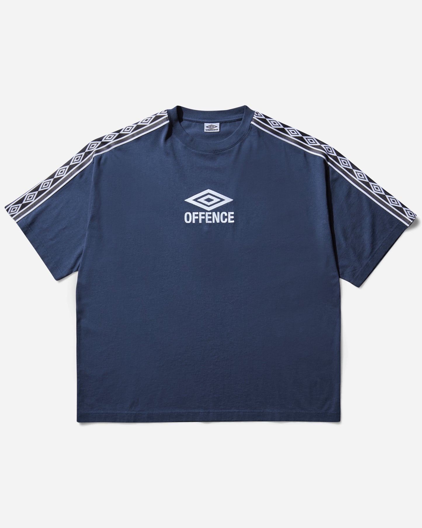 Umbro Offence Defence Tape Tee Blue T-Shirts Shortsleeve UBMW0514JY144 BLU0001