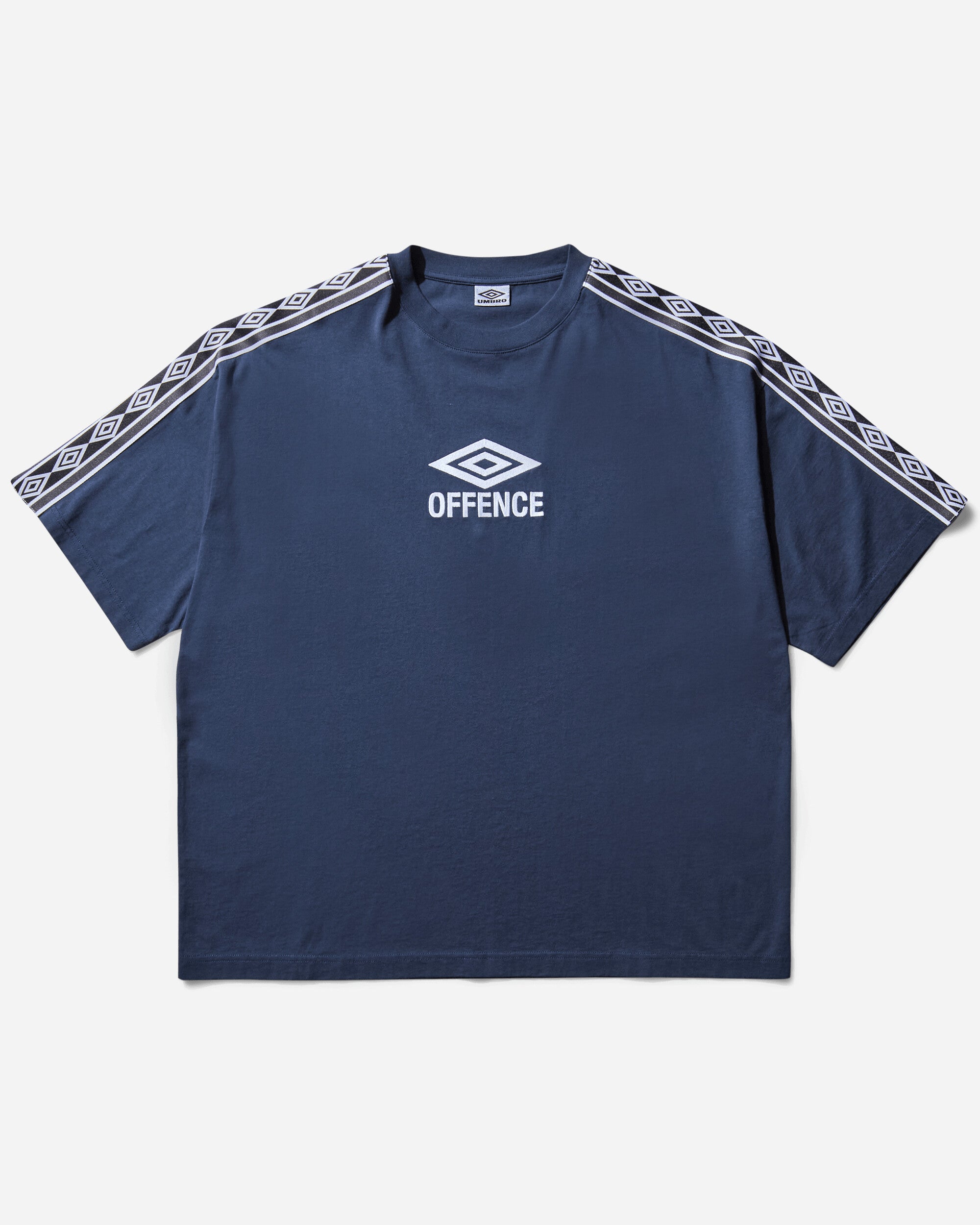 Umbro Offence Defence Tape Tee Blue T-Shirts Shortsleeve UBMW0514JY144 BLU0001