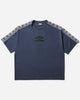 Umbro Offence Defence Tape Tee Blue T-Shirts Shortsleeve UBMW0514JY144 BLU0001