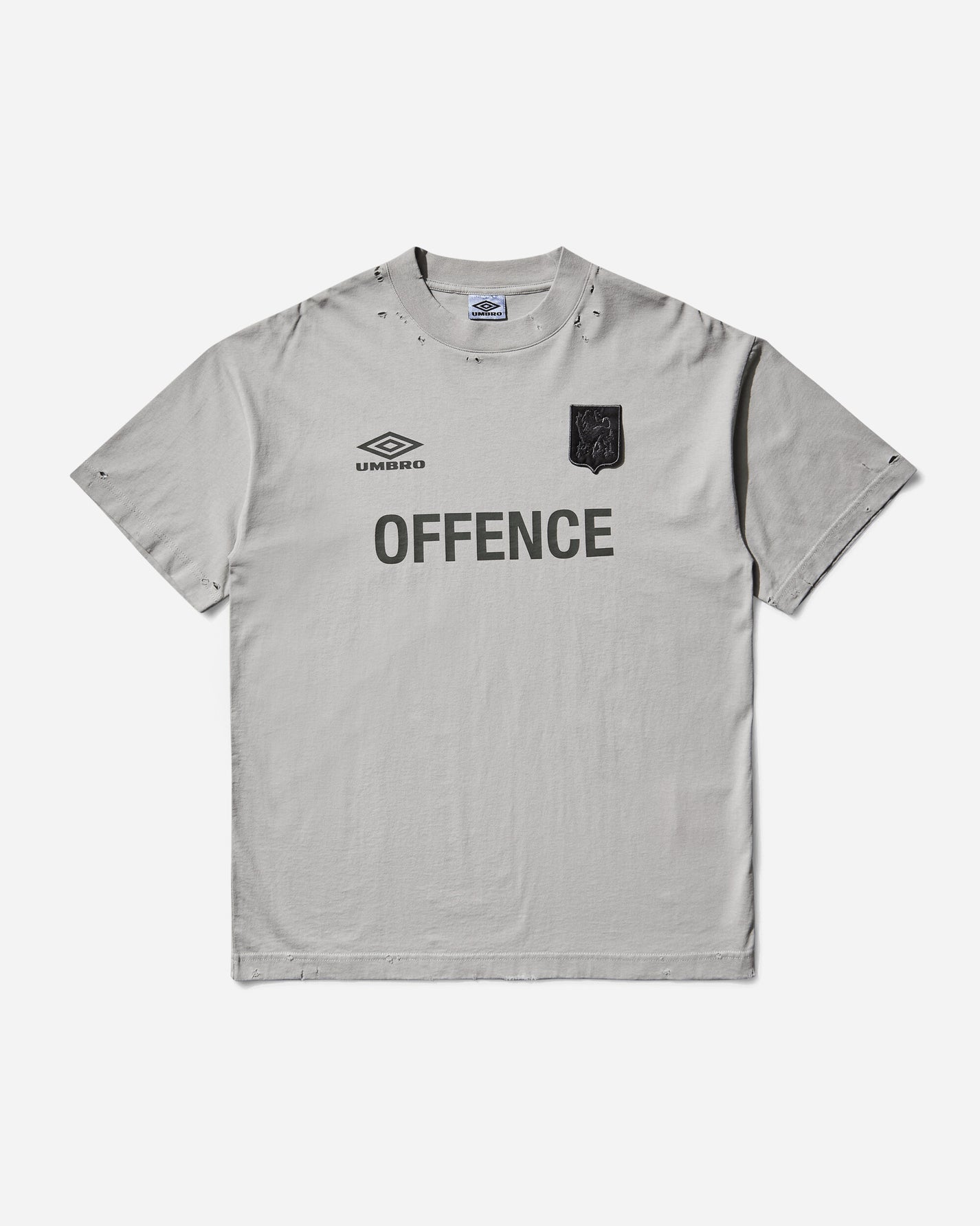 Umbro Offence Defence Tee Light Grey T-Shirts Shortsleeve UBMW0414JY128 GRY0004