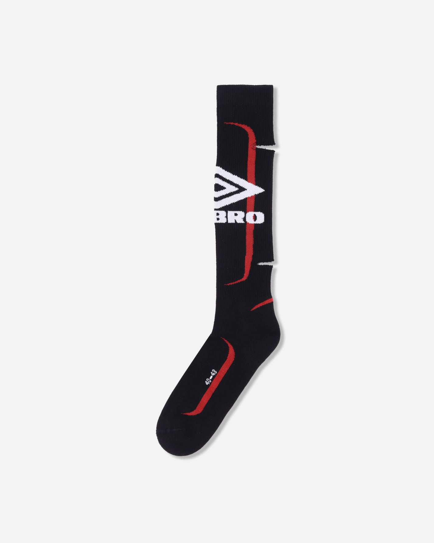 Umbro Logo Socks Black Underwear Socks UBMW0359YA15 BLK0001