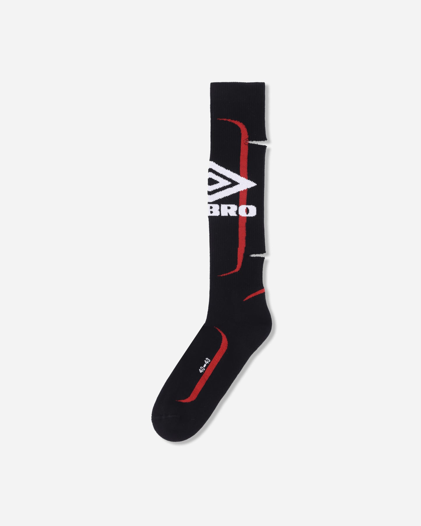 Umbro Logo Socks Black Underwear Socks UBMW0359YA15 BLK0001